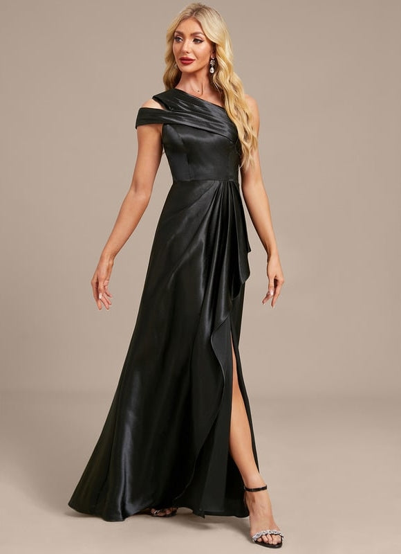Robe Soirée En Satin De Soie