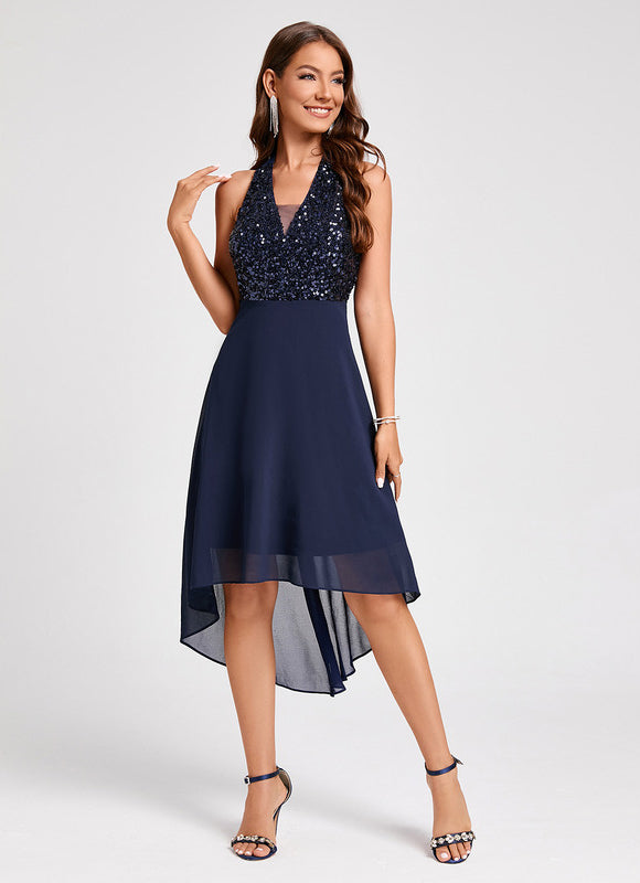 Robe de Soirée Glamour Étoilé - gallery 1