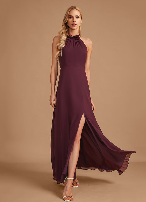Robe de Soirée Élégance Pourpre - gallery 1