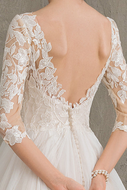 Robe De Soirée Ivoire - gallery 1