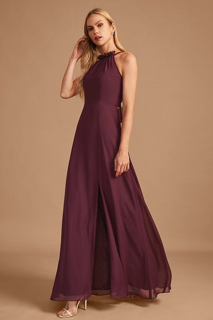Robe de Soirée Élégance Pourpre - gallery 3