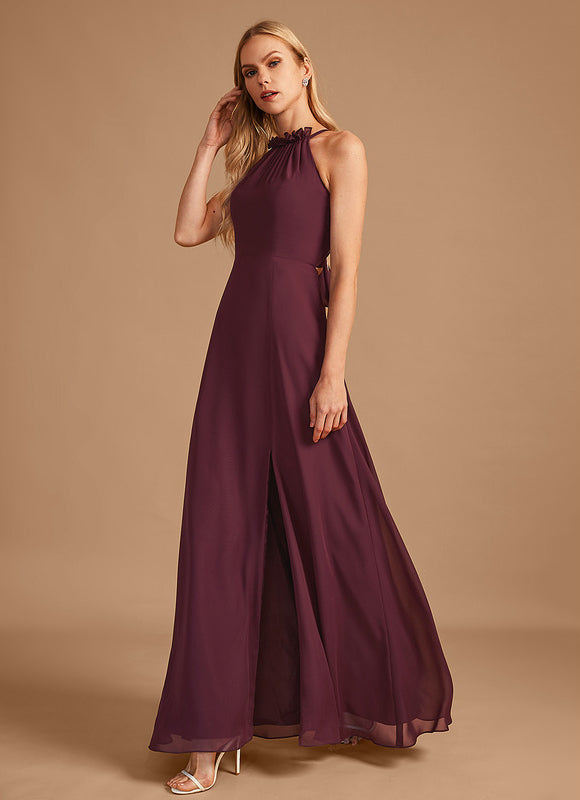 Robe de Soirée Élégance Pourpre - gallery 3