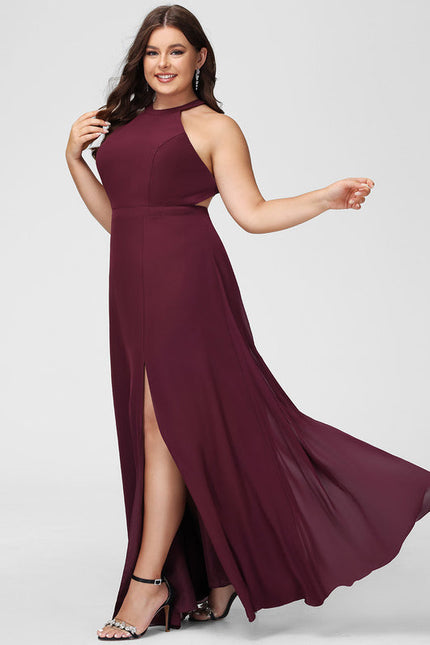 Robe de Soirée Élégance Pourpre - gallery 9