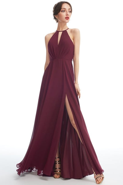 Robe de Soirée Bleu Douceur