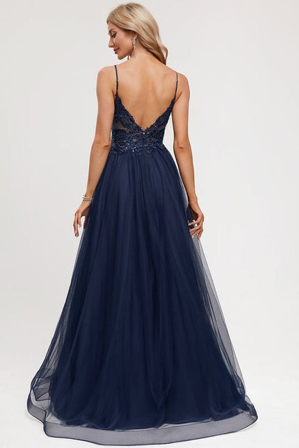 Robe de Soirée Tulle Luxueux - gallery 5