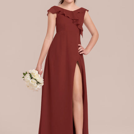 Robe de Soirée Bleu Flottant