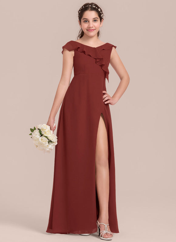 Robe de Soirée Bleu Flottant