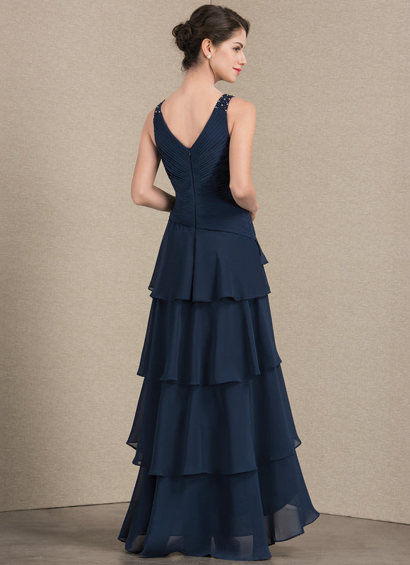 Robe de Soirée Gris Nuageux Chic - gallery 6