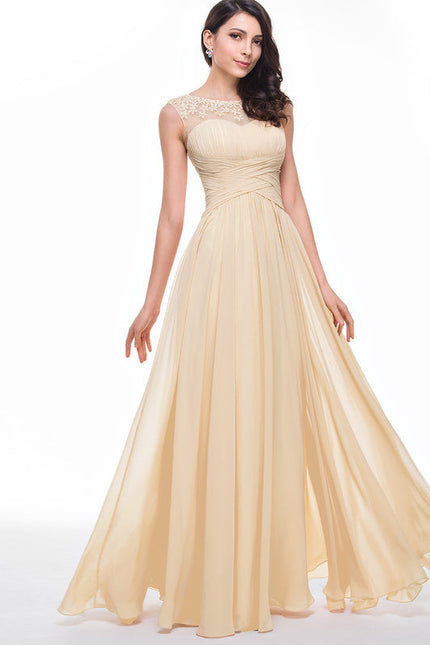 Robe de Soirée Lumière Vanille