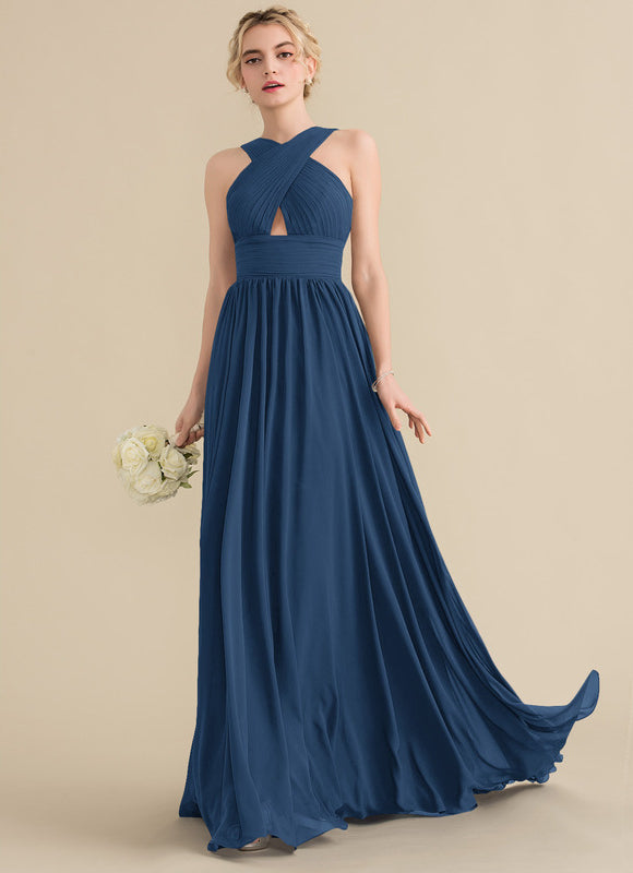 Robe de Soirée Élégante Cascade