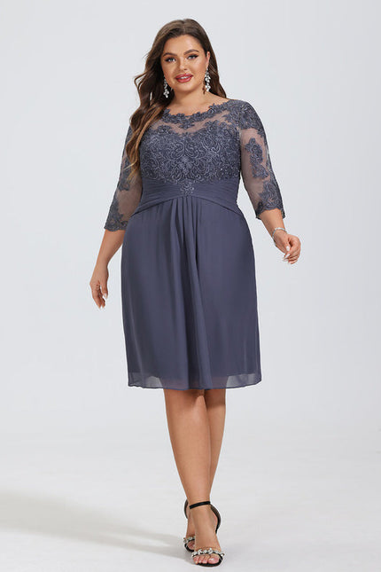 Robe de Soirée Sérénade Marine - gallery 6