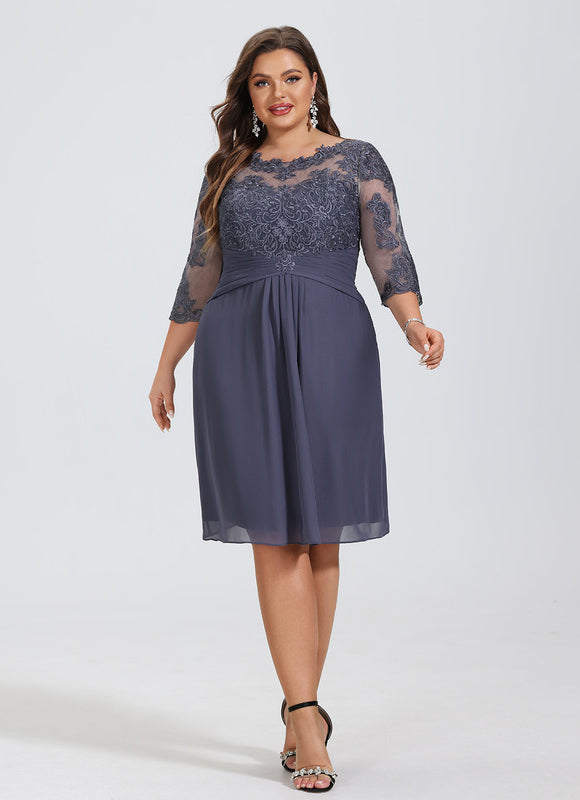 Robe de Soirée Sérénade Marine - gallery 6