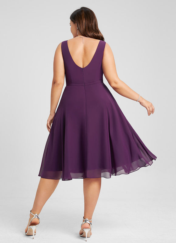 Robe de Soirée Mousseline Glamour - gallery 9