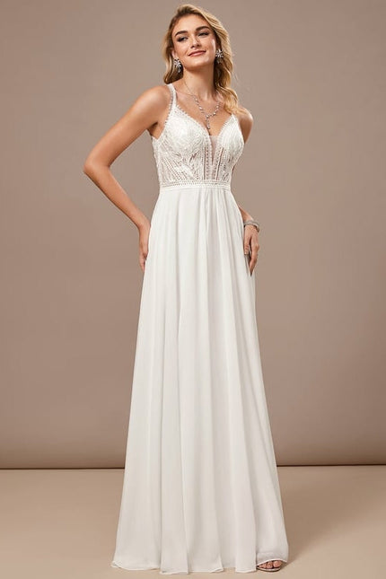 Robe De Mariée Soirée Blanche - gallery 2