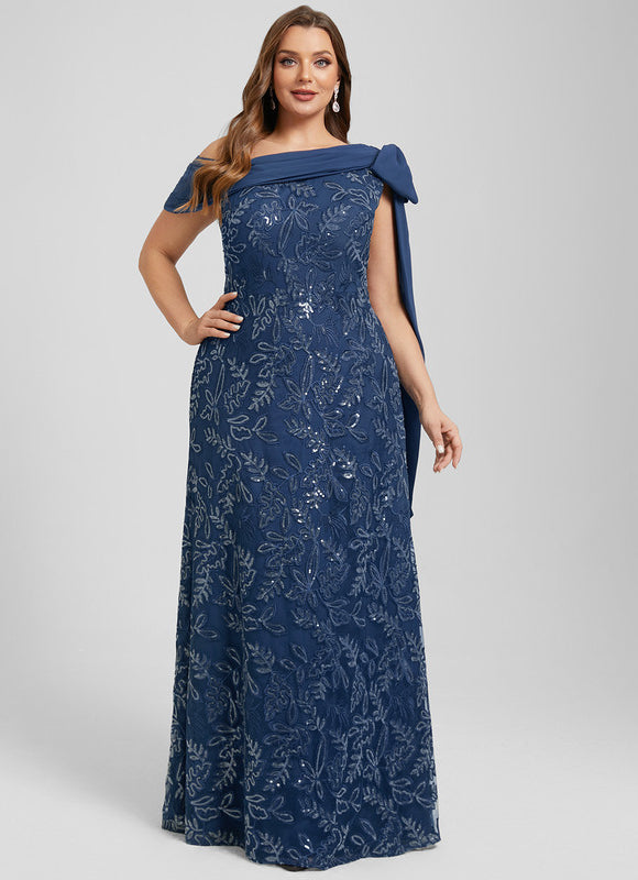 Robe de Soirée Éclat Marine Chic - gallery 8