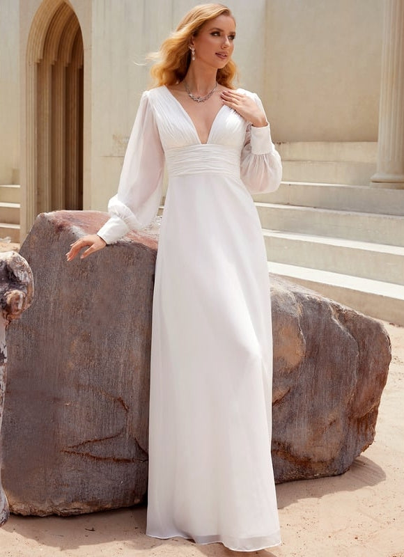 Robe de Soirée Fluide Éthérée