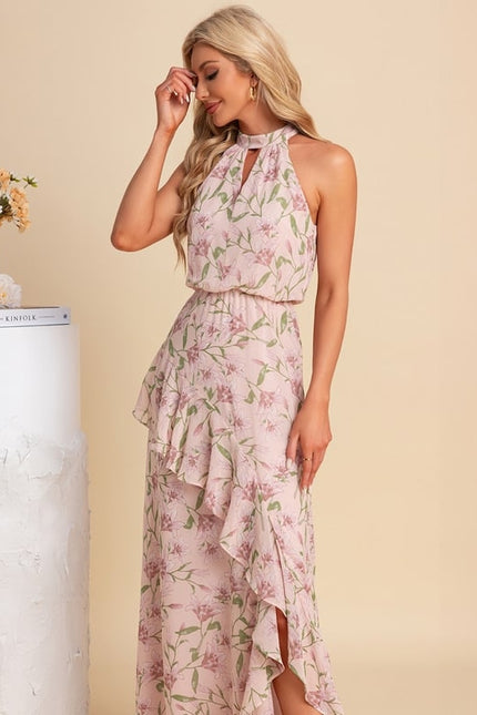 Robe de Soirée Fleurie Aérienne - gallery 6