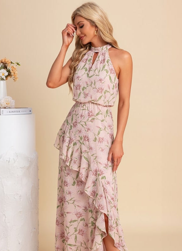Robe de Soirée Fleurie Aérienne - gallery 6