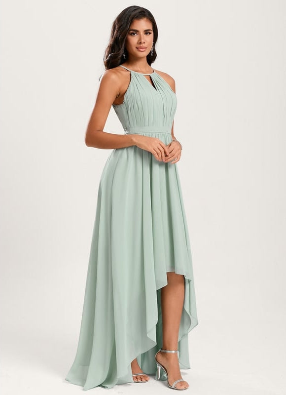 Robe de Soirée Mousseline Aérienne - gallery 1