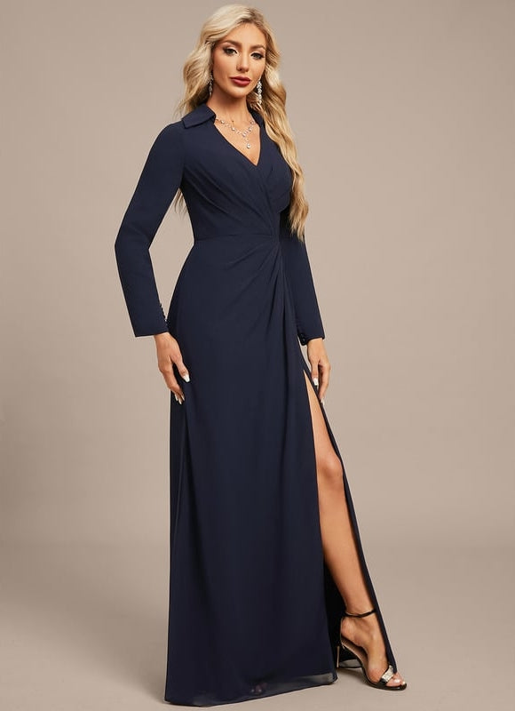 Robe de Soirée Drapeau Élégant - gallery 4