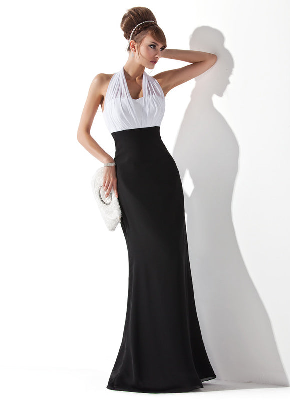 Robe de Soirée Élégante Halter