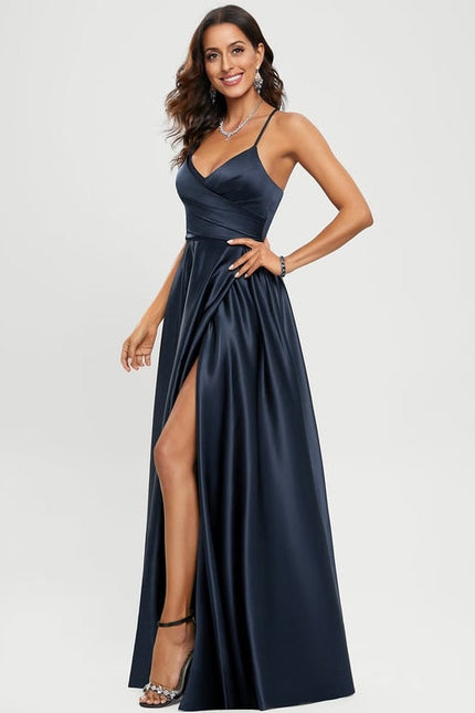Robe de Soirée Satin Éclairée - gallery 3