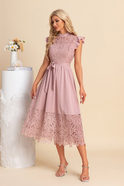 Robe De Soirée Dentelle Transparente