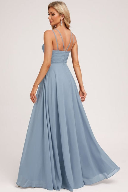 Robe de Soirée Bleu Douceur - gallery 1