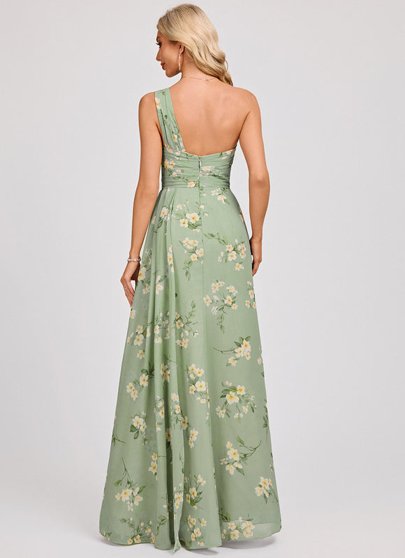 Robe de Soirée Asymétrique Fluide - gallery 5