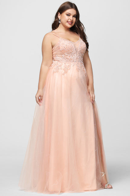 Robe de Soirée Éclat Poudré - gallery 6
