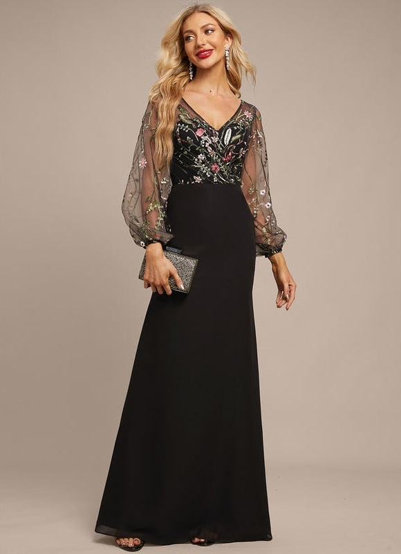 Robe de Soirée Élégance Botanique - gallery 6