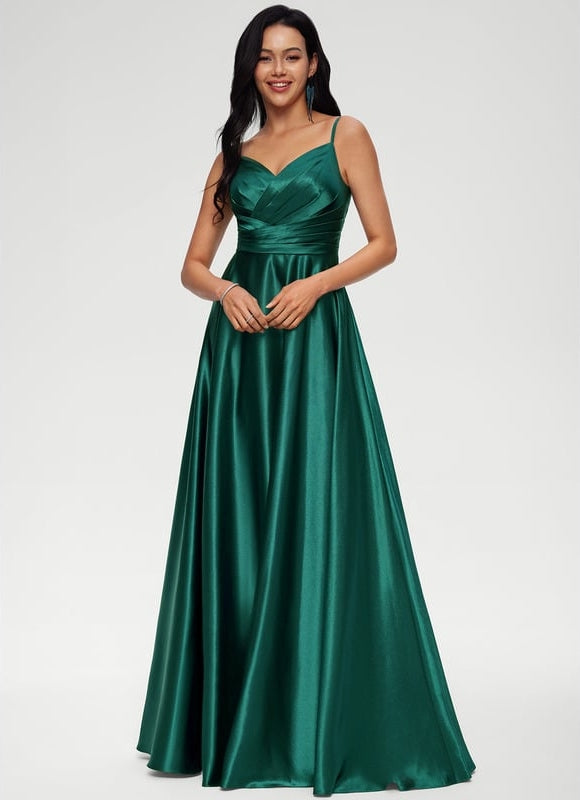 Robe de Soirée Satin Mystique - gallery 3