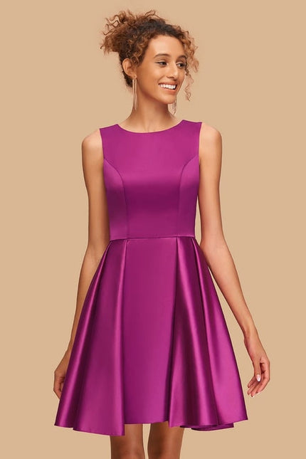 Robe de Soirée Satinée Précieuse - gallery 3