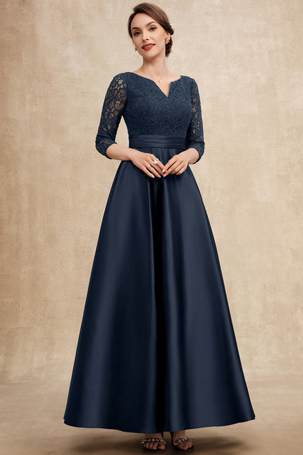 Robe de Soirée Caresse Marine - gallery 2