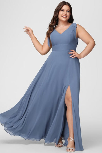 Robe de Soirée Satinée Douceur - gallery 6