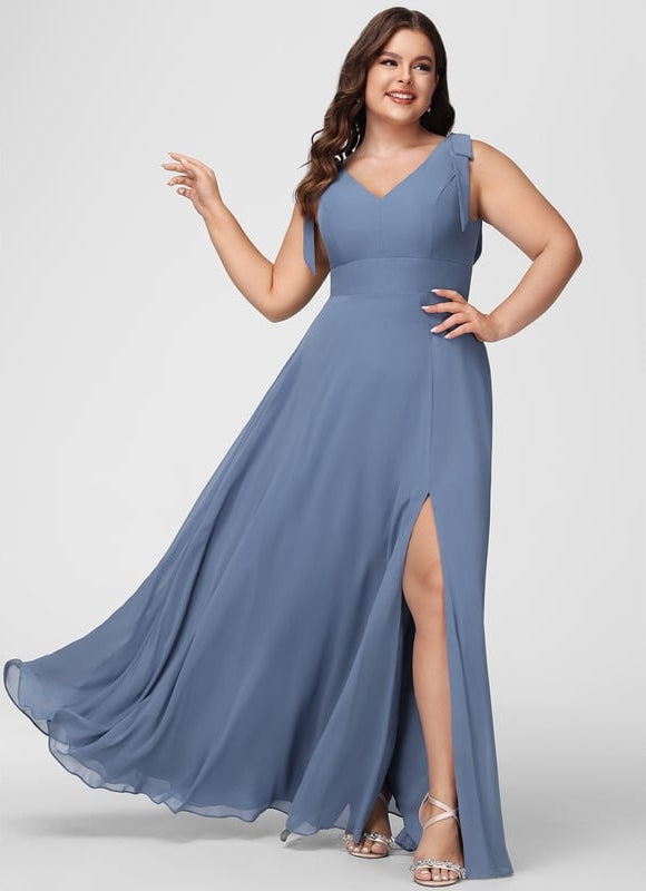 Robe de Soirée Satinée Douceur - gallery 6