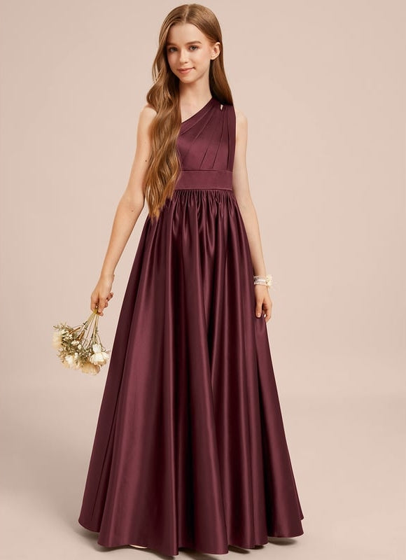 Robe de Soirée Violet Luxe Drapé - gallery 2