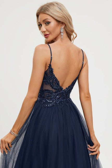 Robe de Soirée Tulle Luxueux - gallery 3
