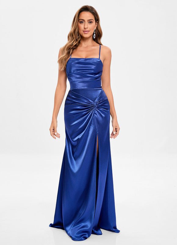 Robe de Soirée Satin Luxe Chic - gallery 1