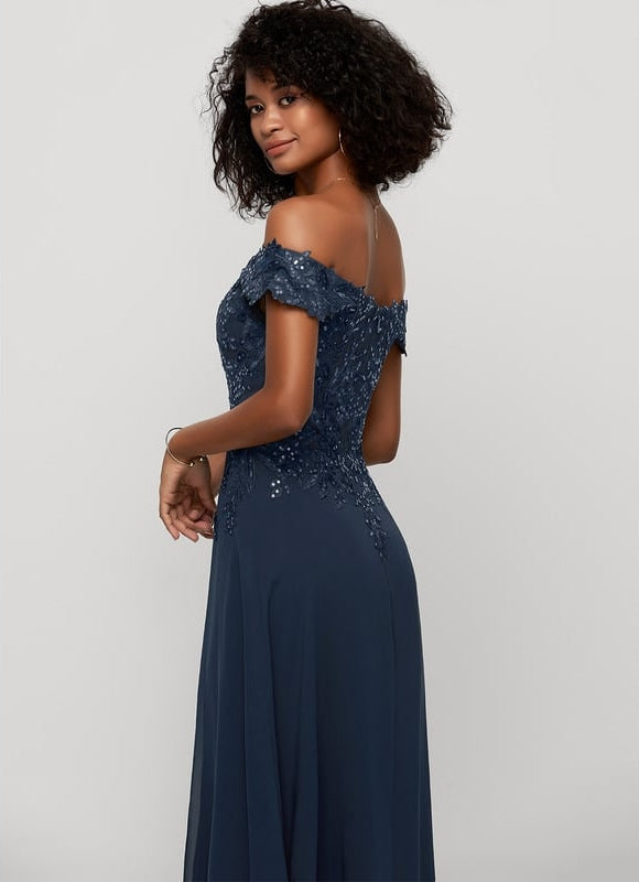 Robe de Soirée Émeraude Brodée - gallery 2