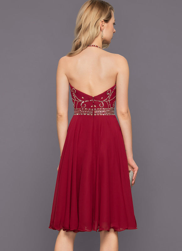 Robe de Soirée Éclatante Mousseline - gallery 2