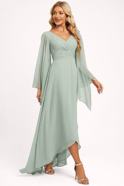 Robe de Soirée Bleu Aérien - gallery 4