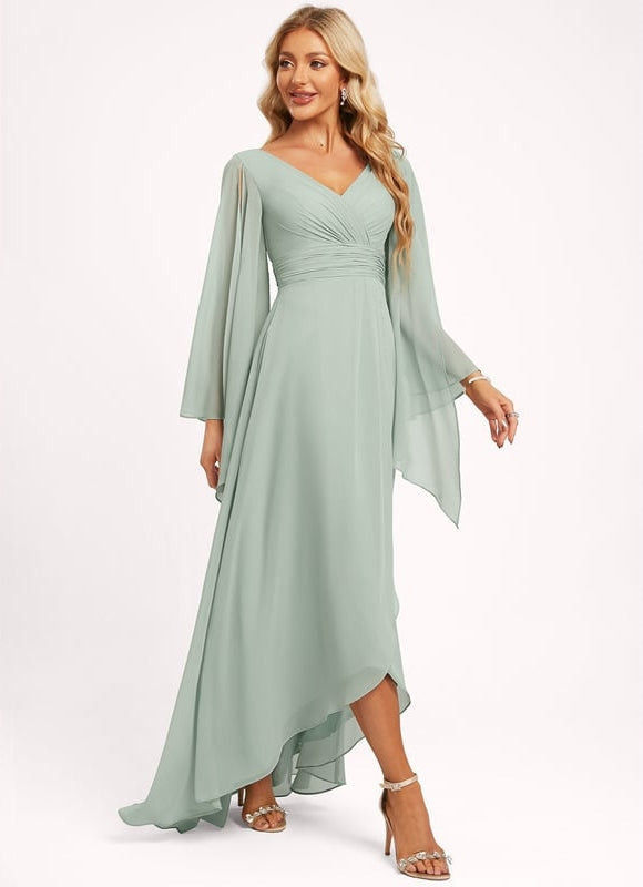 Robe de Soirée Bleu Aérien - gallery 4