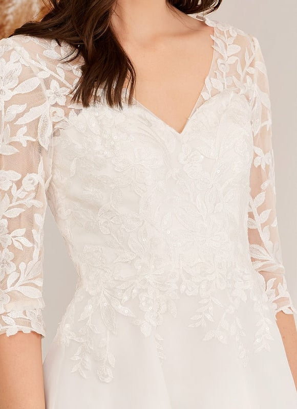Robe de Soirée Satinée Évanescente - gallery 6
