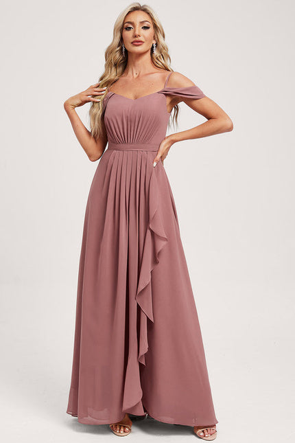 Robe de Soirée Velours Flottant - gallery 2