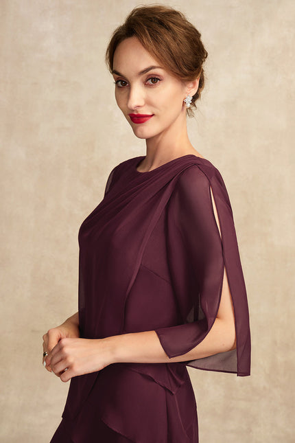 Robe De Soirée Aubergine - gallery 2