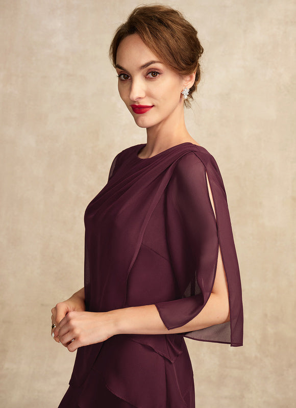 Robe De Soirée Aubergine - gallery 2