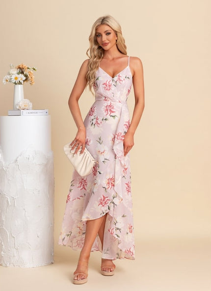 Robe de Soirée Aube Rosée