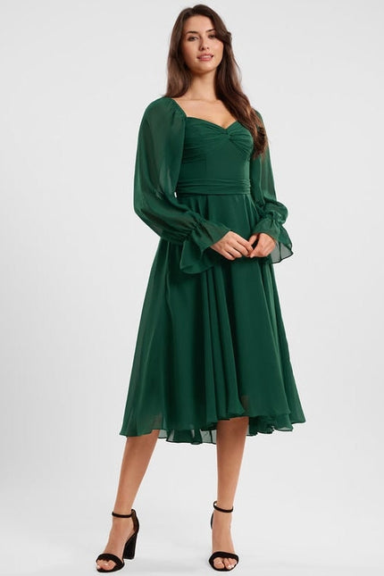 Robe de Soirée Vaporeuse Nocturne - gallery 2