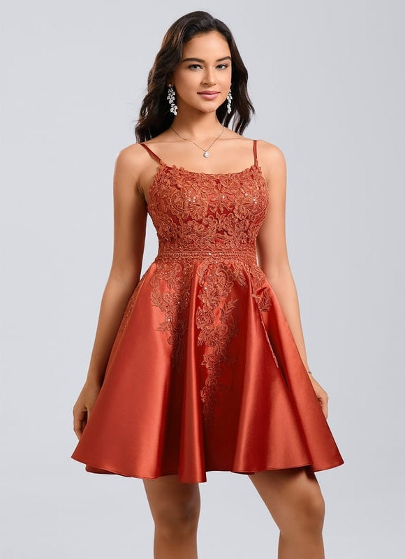 Robe de Soirée Lueur De Cerise - gallery 2